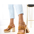 Laden Sie das Bild in den Galerie-Viewer, Sandalen mit Absatz model 215593 PRIMO