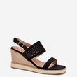 Laden Sie das Bild in den Galerie-Viewer, Keilabsatz Sandalen model 215639 Step in style