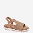 Laden Sie das Bild in den Galerie-Viewer, Keilabsatz Sandalen model 215682 Step in style