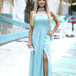 Laden Sie das Bild in den Galerie-Viewer, Langes Kleid model 216094 Jersa