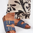 Laden Sie das Bild in den Galerie-Viewer, Pantoletten model 216120 Step in style