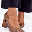 Laden Sie das Bild in den Galerie-Viewer, Pumps mit Absatz model 216309 Step in style