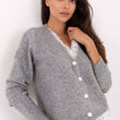Laden Sie das Bild in den Galerie-Viewer, Cardigan model 216529 Factory Price
