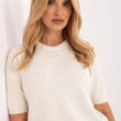 Laden Sie das Bild in den Galerie-Viewer, Kurzarm Pullover model 216751 Factory Price