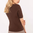 Laden Sie das Bild in den Galerie-Viewer, Kurzarm Pullover model 216764 Factory Price