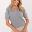 Laden Sie das Bild in den Galerie-Viewer, Kurzarm Pullover model 216767 Factory Price