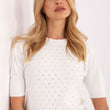 Laden Sie das Bild in den Galerie-Viewer, Kurzarm Pullover model 216776 Factory Price