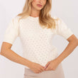Laden Sie das Bild in den Galerie-Viewer, Kurzarm Pullover model 216777 Factory Price