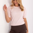 Laden Sie das Bild in den Galerie-Viewer, Kurzarm Pullover model 216781 Factory Price