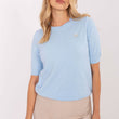 Laden Sie das Bild in den Galerie-Viewer, Kurzarm Pullover model 216855 Factory Price