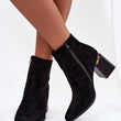 Laden Sie das Bild in den Galerie-Viewer, Stiefeletten mit Absatz model 217191 Step in style