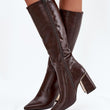 Laden Sie das Bild in den Galerie-Viewer, Stiefel mit Absätzen model 217215 Step in style