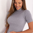 Laden Sie das Bild in den Galerie-Viewer, Kurzarm Pullover model 217322 Factory Price