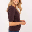 Laden Sie das Bild in den Galerie-Viewer, Kurzarm Pullover model 217328 Factory Price