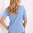 Laden Sie das Bild in den Galerie-Viewer, Kurzarm Pullover model 217333 Factory Price
