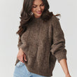 Laden Sie das Bild in den Galerie-Viewer, Pullover model 217361 Makadamia