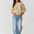 Laden Sie das Bild in den Galerie-Viewer, Pullover model 217363 Makadamia