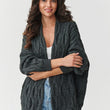 Laden Sie das Bild in den Galerie-Viewer, Cardigan model 217406 Makadamia