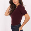 Laden Sie das Bild in den Galerie-Viewer, Kurzarm Pullover model 217606 Factory Price