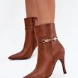 Laden Sie das Bild in den Galerie-Viewer, Stiefeletten mit Absatz model 217723 Step in style