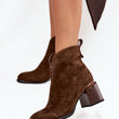 Laden Sie das Bild in den Galerie-Viewer, Stiefeletten mit Absatz model 217728 Step in style