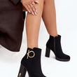 Laden Sie das Bild in den Galerie-Viewer, Stiefeletten mit Absatz model 217734 Step in style
