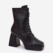 Laden Sie das Bild in den Galerie-Viewer, Stiefeletten mit Absatz model 217786 Step in style