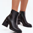 Laden Sie das Bild in den Galerie-Viewer, Stiefeletten mit Absatz model 217813 Step in style