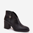 Laden Sie das Bild in den Galerie-Viewer, Stiefeletten mit Absatz model 218062 Step in style
