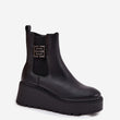 Laden Sie das Bild in den Galerie-Viewer, Plateau-Stiefeletten model 218067 Step in style