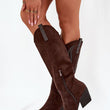 Laden Sie das Bild in den Galerie-Viewer, Stiefel mit Absätzen model 218085 Step in style