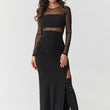 Laden Sie das Bild in den Galerie-Viewer, Langes Kleid model 218306 Makadamia