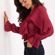 Laden Sie das Bild in den Galerie-Viewer, Langarm Hemd model 218414 Rue Paris