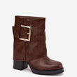 Laden Sie das Bild in den Galerie-Viewer, Stiefeletten mit Absatz model 218513 Step in style
