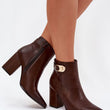Laden Sie das Bild in den Galerie-Viewer, Stiefeletten mit Absatz model 218515 Step in style