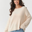 Laden Sie das Bild in den Galerie-Viewer, Pullover model 218807 Makadamia