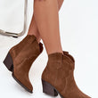 Laden Sie das Bild in den Galerie-Viewer, Stiefeletten mit Absatz model 219126 Step in style