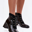 Laden Sie das Bild in den Galerie-Viewer, Stiefeletten mit Absatz model 219244 Step in style