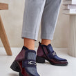 Laden Sie das Bild in den Galerie-Viewer, Stiefeletten mit Absatz model 219252 Step in style