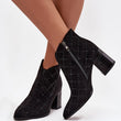 Laden Sie das Bild in den Galerie-Viewer, Stiefeletten mit Absatz model 219270 Step in style