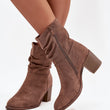 Laden Sie das Bild in den Galerie-Viewer, Stiefeletten mit Absatz model 219396 Step in style