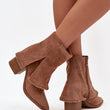 Laden Sie das Bild in den Galerie-Viewer, Stiefeletten mit Absatz model 219570 Step in style
