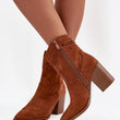 Laden Sie das Bild in den Galerie-Viewer, Stiefeletten mit Absatz model 219574 Step in style