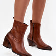 Laden Sie das Bild in den Galerie-Viewer, Stiefeletten mit Absatz model 219592 Step in style