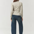 Laden Sie das Bild in den Galerie-Viewer, Rollkragenpullover model 219740 Makadamia