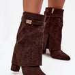 Laden Sie das Bild in den Galerie-Viewer, Stiefeletten mit Absatz model 219840 Step in style