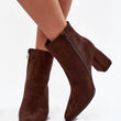 Laden Sie das Bild in den Galerie-Viewer, Stiefeletten mit Absatz model 219843 Step in style