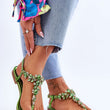 Laden Sie das Bild in den Galerie-Viewer, Sandalen Model 180127 Step in style
