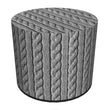 Laden Sie das Bild in den Galerie-Viewer, Sitzpouf Codura HD »Zopf« PUW61