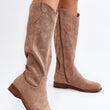 Laden Sie das Bild in den Galerie-Viewer, Durchbrochen Stiefel Model 192094 Step in style